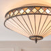 Astoria Flush Light - Exclusive Lighting Ltd