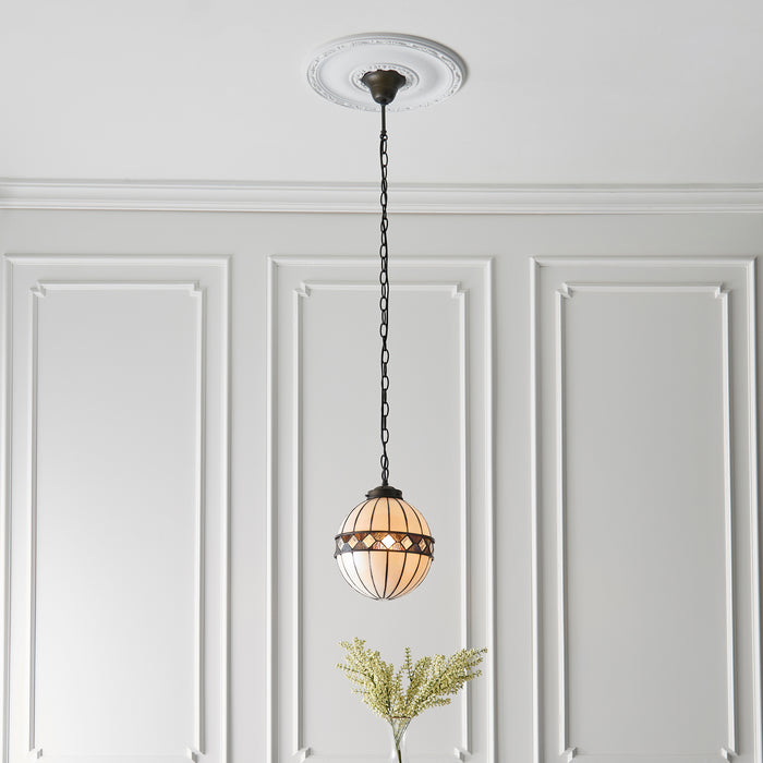 Astoria Globe Pendant - Exclusive Lighting Ltd