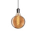 LED E27 5w Globe (125mm) Amber Warm White : Dimmable - Exclusive Lighting Ltd