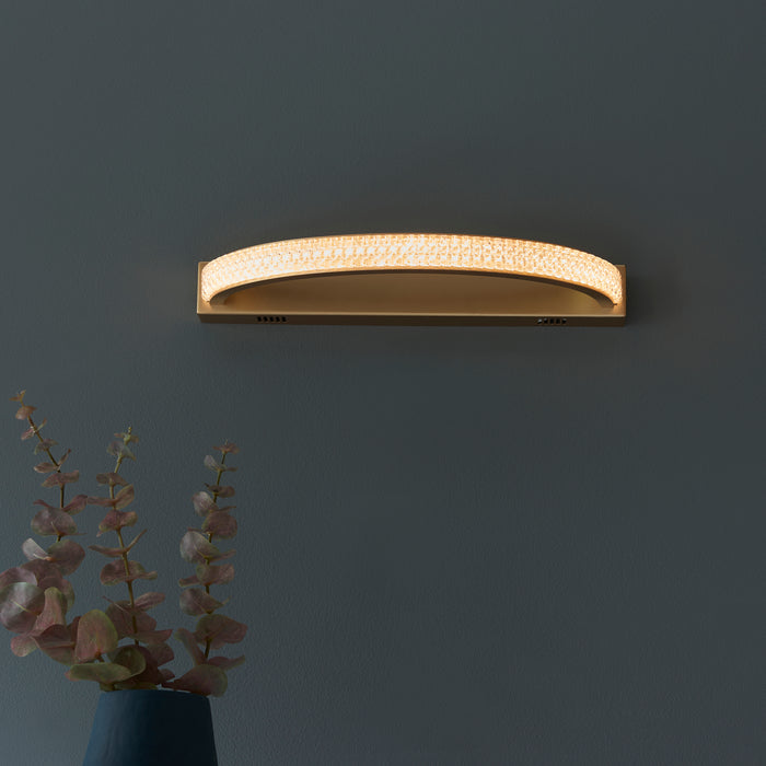 Valentina Gold Wall Light - Exclusive Lighting Ltd