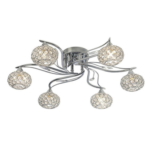 Alia Semi Flush - Exclusive Lighting Ltd