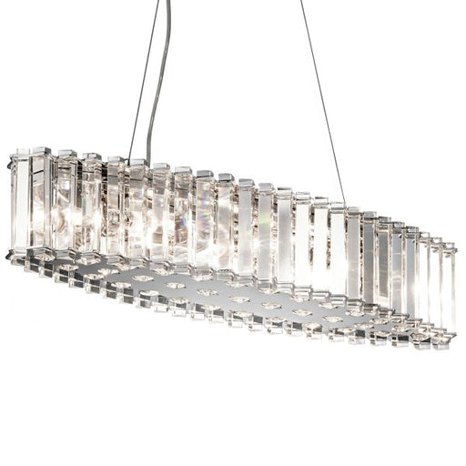 Elanor Oval Pendant 💧 - Exclusive Lighting Ltd