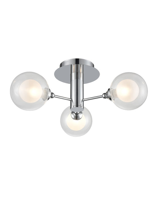 Atom Semi Flush - Exclusive Lighting Ltd