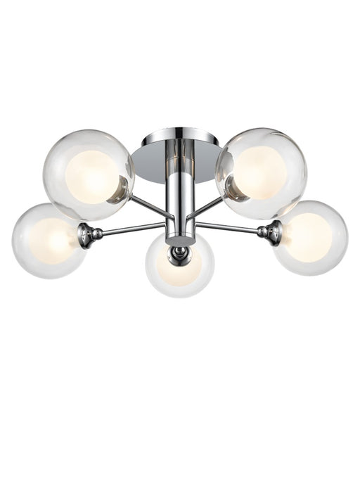 Atom Semi Flush - Exclusive Lighting Ltd