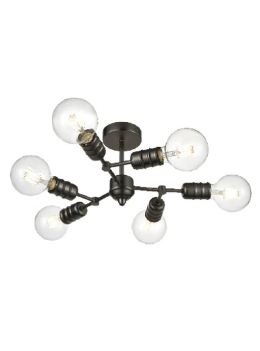 Industry Semi Flush - Exclusive Lighting Ltd