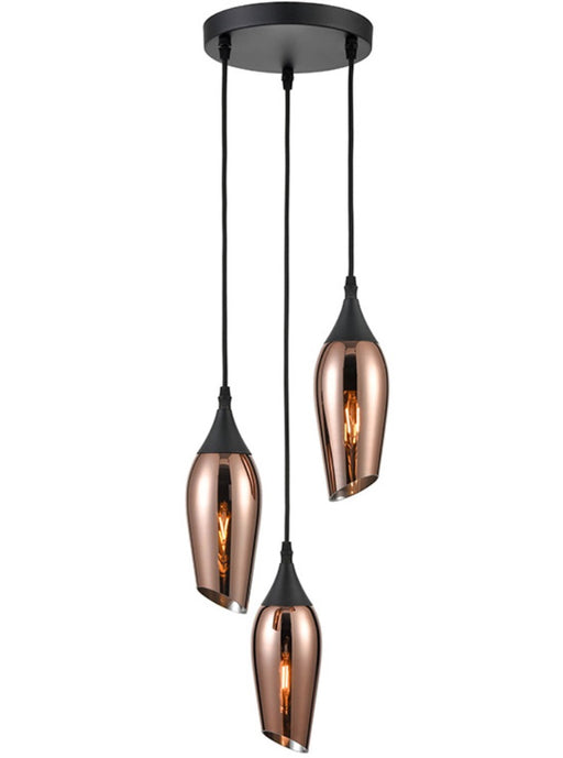 Manhattan Spiral Fitting - Exclusive Lighting Ltd