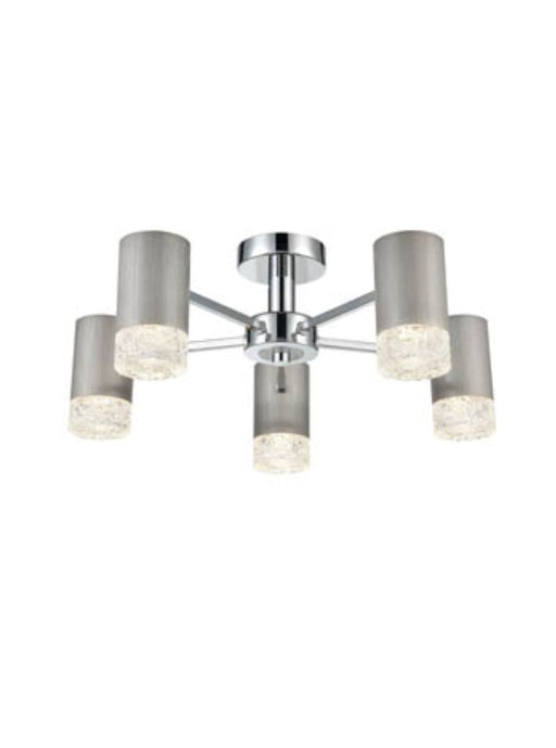Aura Semi Flush - Exclusive Lighting Ltd