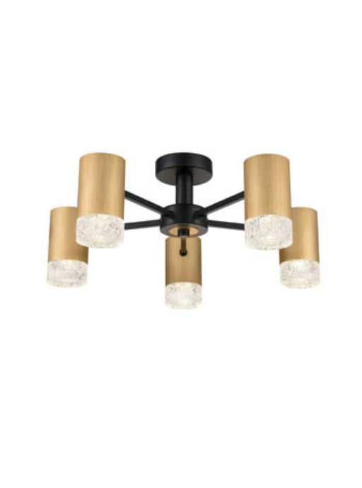 Aura Semi Flush - Exclusive Lighting Ltd