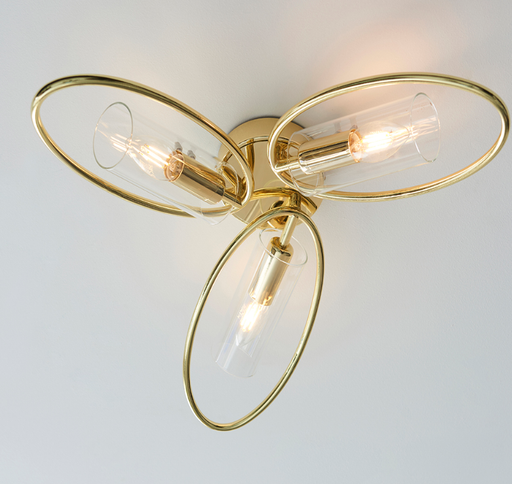 Hesketh Semi Flush - Exclusive Lighting Ltd