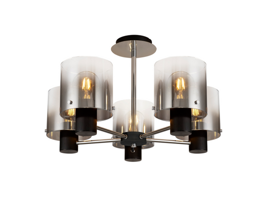 Travis Semi Flush - Exclusive Lighting Ltd