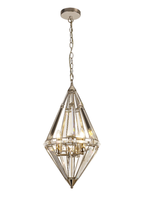Charlize Diamond Pendant - Exclusive Lighting Ltd