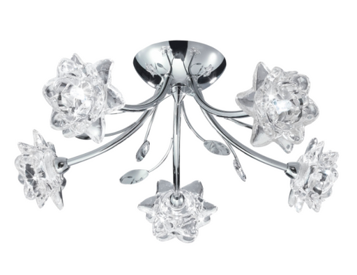 Pearson Semi Flush - Exclusive Lighting Ltd
