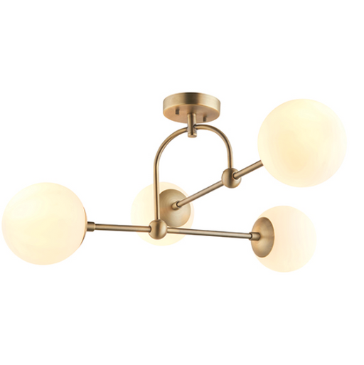 Hepta Semi Flush - Exclusive Lighting Ltd