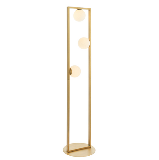 Kai Gold Floor Lamp - Exclusive Lighting Ltd