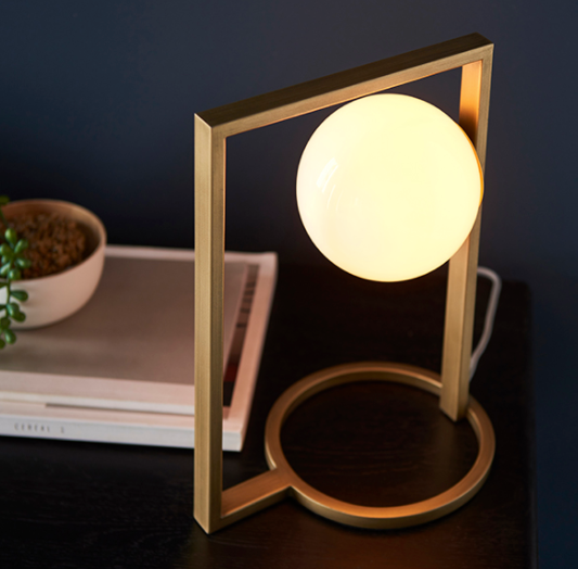 Kai Gold Table Lamp - Exclusive Lighting Ltd