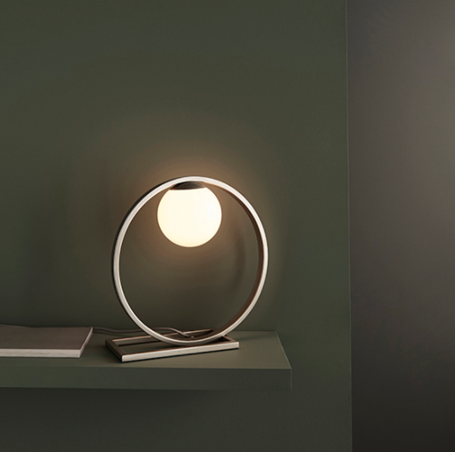 Kai Silver Table Lamp - Exclusive Lighting Ltd