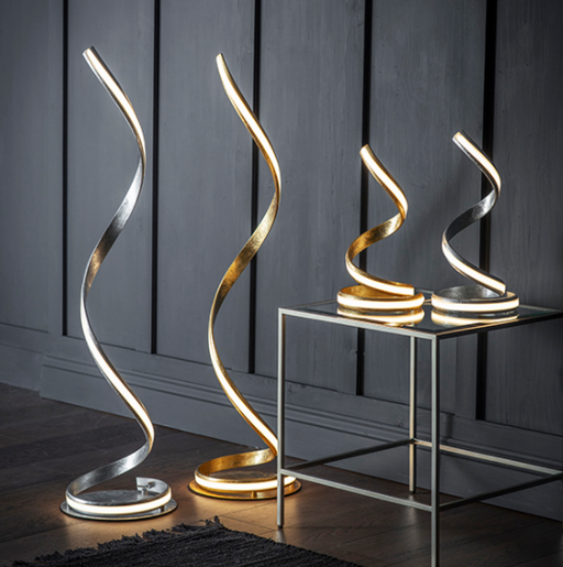 Esme Spiral LED Lamp - Exclusive Lighting Ltd