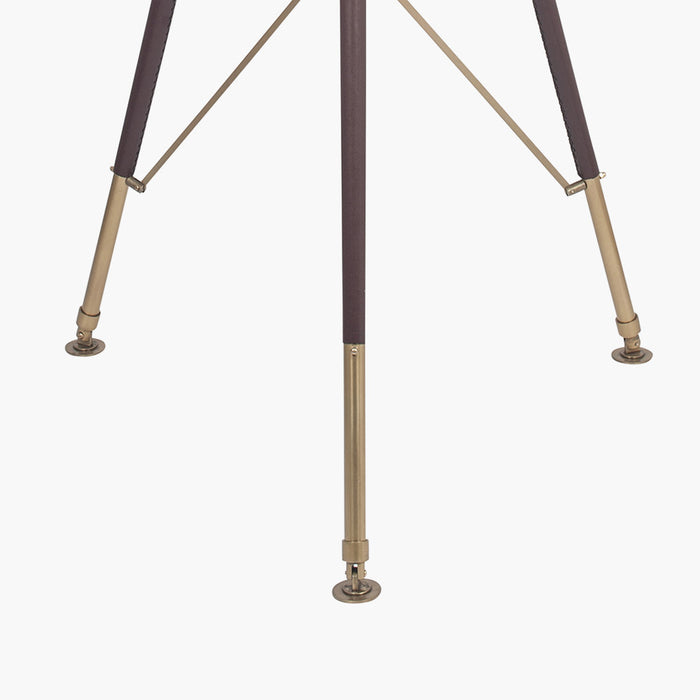 Acer Leather Tripod Lamp