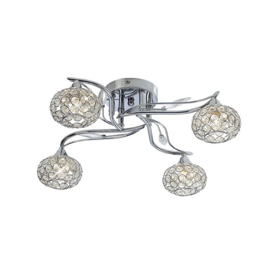 Alia Semi Flush - Exclusive Lighting Ltd