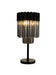 Belize Table Lamp - Smoked Glass - Exclusive Lighting Ltd