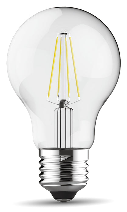 LED E27 6w GLS Clear Bulb - Dimmable - Exclusive Lighting Ltd
