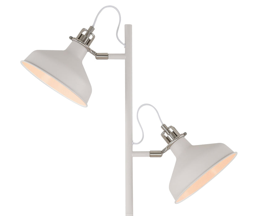Cabus Double Floor Lamp - Exclusive Lighting Ltd