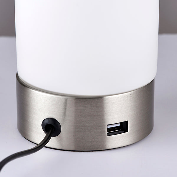 Clara USB Touch Lamp - Exclusive Lighting Ltd