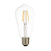 LED E27 6w Pear Clear Warm White - Exclusive Lighting Ltd