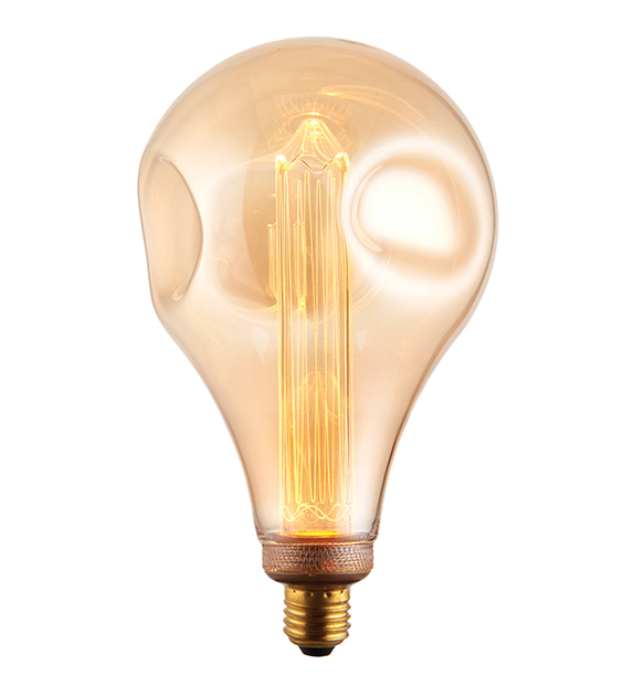 LED E27 2.5w Dimple Faux Filament - Exclusive Lighting Ltd