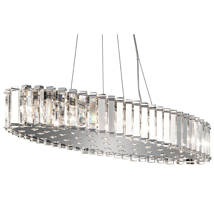 Elanor Oval Pendant 💧 - Exclusive Lighting Ltd