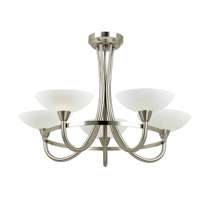 Freya Semi Flush - Exclusive Lighting Ltd