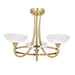 Freya Semi Flush - Exclusive Lighting Ltd