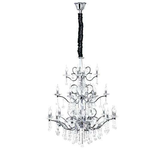 Gemini XL Crystal Chandelier - Exclusive Lighting Ltd