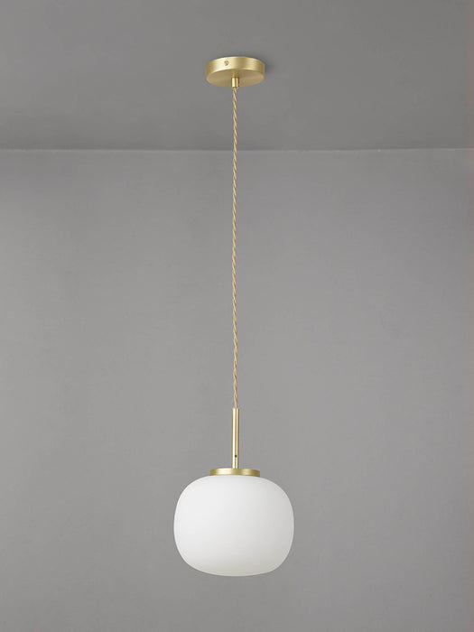 Olivia Small Single Pendant - Exclusive Lighting Ltd