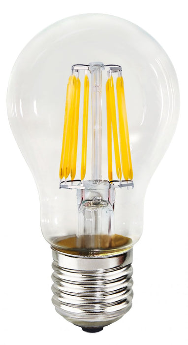 LED E27 8w GLS Clear Bulb - Dimmable