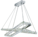 Ice LED Rectangle Pendant - Exclusive Lighting Ltd