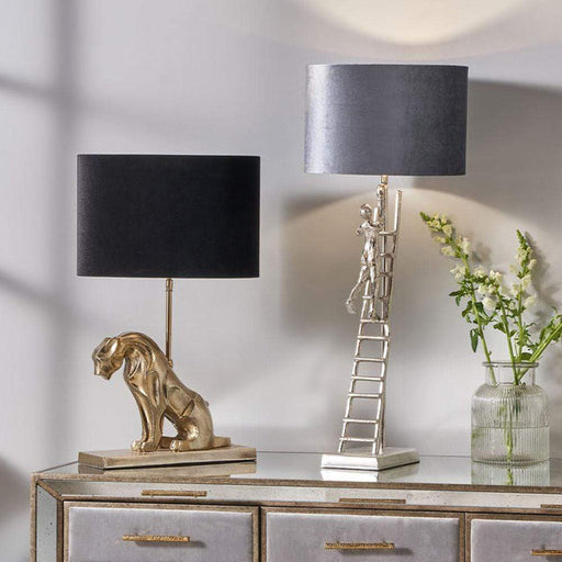 Jaguar Table Lamp Base - Exclusive Lighting Ltd