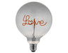 LED E27 2w Love Smoked - Up : Non Dim - Exclusive Lighting Ltd