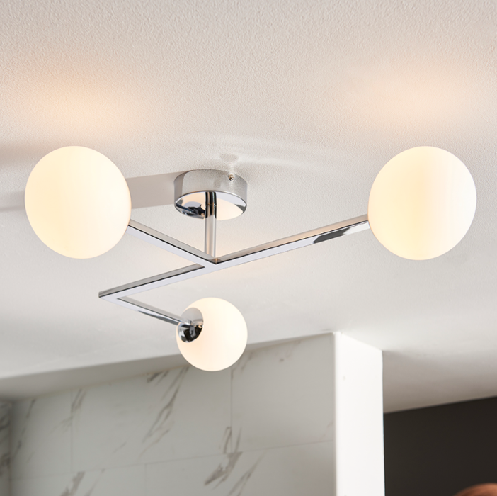 Nadina Flush Light 💧 - Exclusive Lighting Ltd