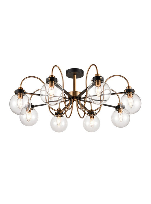 Nemesis Semi Flush - Exclusive Lighting Ltd