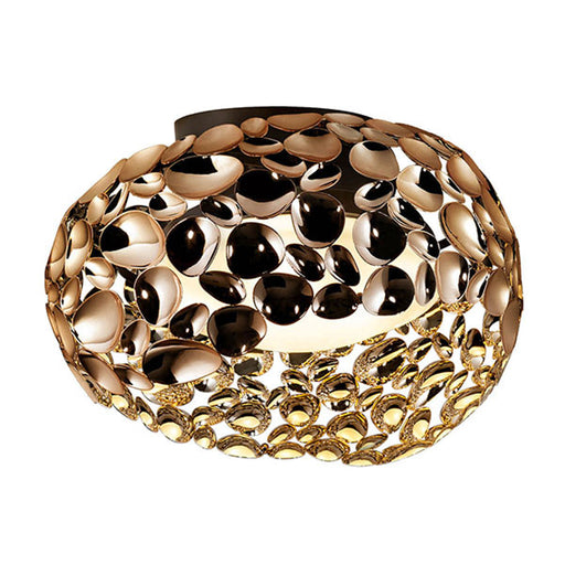 Pebble Semi Flush - Exclusive Lighting Ltd