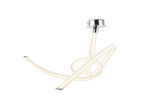 Taurus Ribbon Semi Flush - Exclusive Lighting Ltd