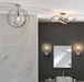 Saffia Semi Flush Light 💧 - Exclusive Lighting Ltd