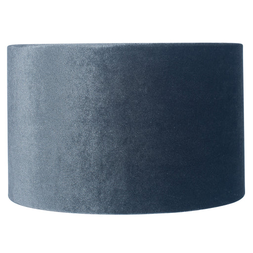 Lily Slate Grey Velvet Shade - Exclusive Lighting Ltd