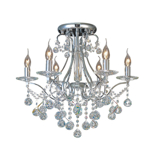 Sophia Semi Flush - Exclusive Lighting Ltd