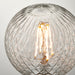 LED E27 4w Textured Globe - Exclusive Lighting Ltd