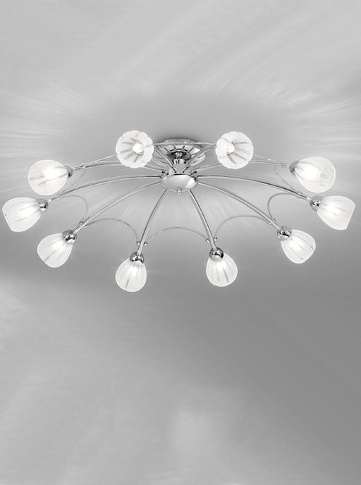 Topher Semi Flush - Exclusive Lighting Ltd
