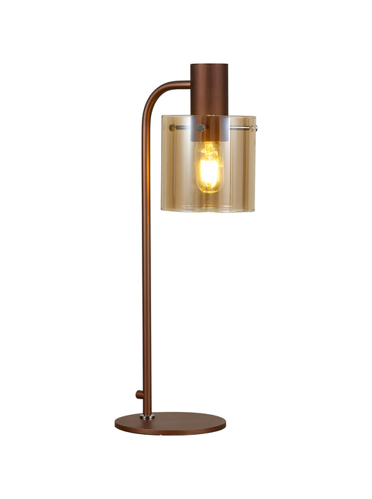Travis Tall Table Lamp - Exclusive Lighting Ltd
