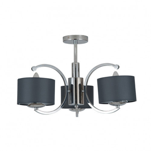Ursa Small Semi-flush - Exclusive Lighting Ltd