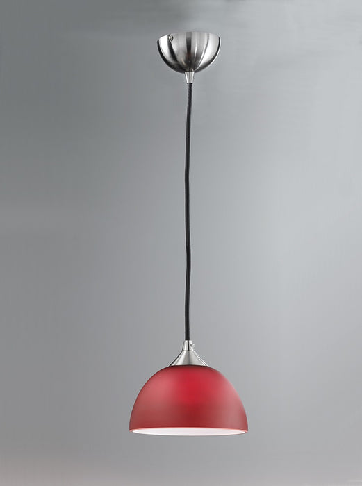 Vertigo Red Pendant - Exclusive Lighting Ltd